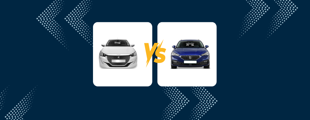 Peugeot 208 vs. Seat Leon: Ein spannendes Duell